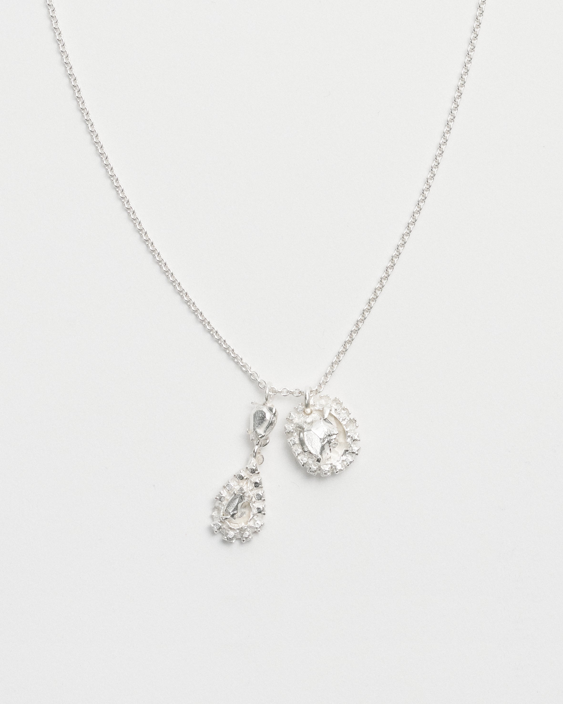Memories twin necklace
