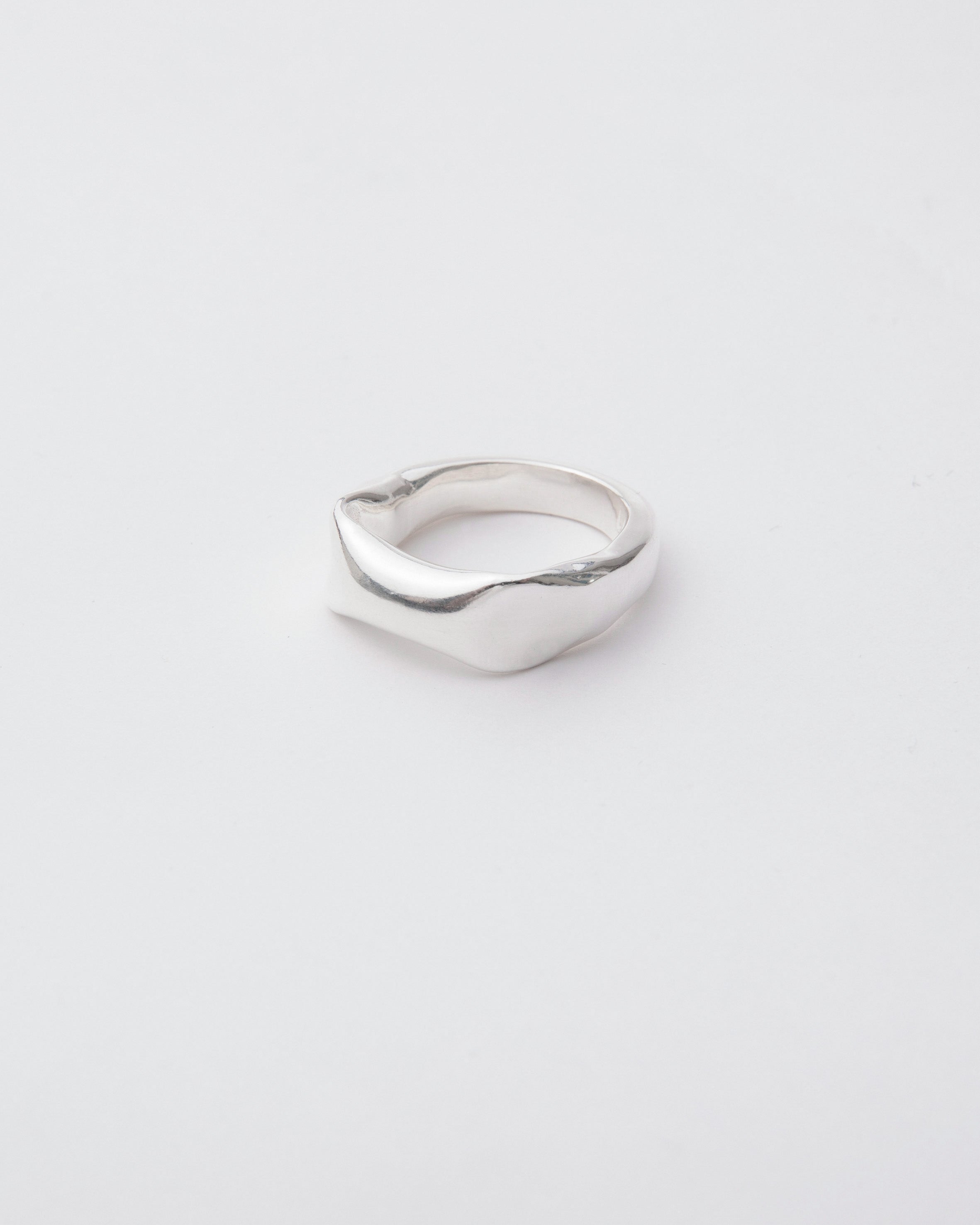 Buckled Signet Ring